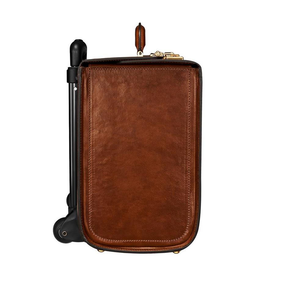 Maxwell Scott  VareseW - Leder Trolley Pilotenkoffer 