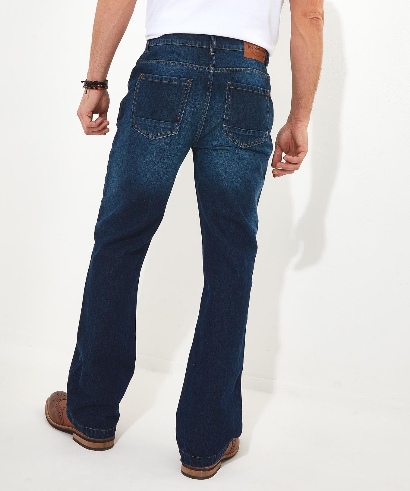 Joe Browns  Jean Bootcut Délavé Sombre Rétro 