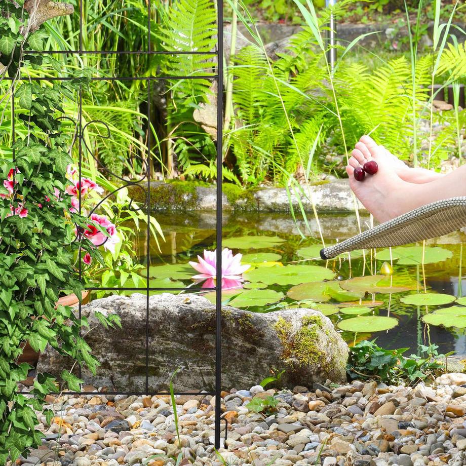 B2X Traliccio 150 cm set di 2 nero  