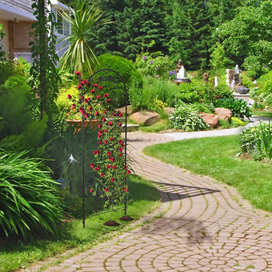 B2X Traliccio 150 cm set di 2 nero  