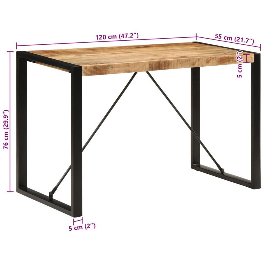 VidaXL tavolo da pranzo Legno  