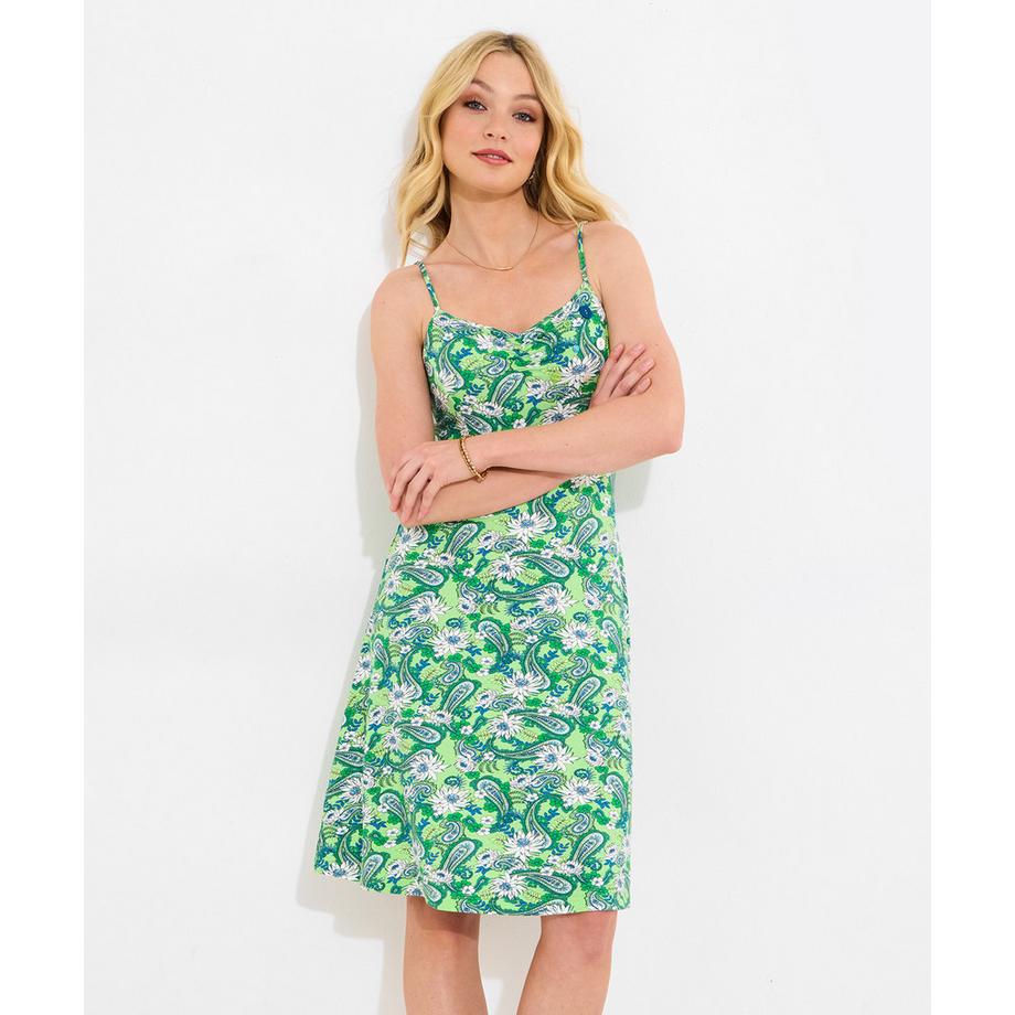 Joe Browns Robe D'Été Bretelles Fines Imprimé Paisley  