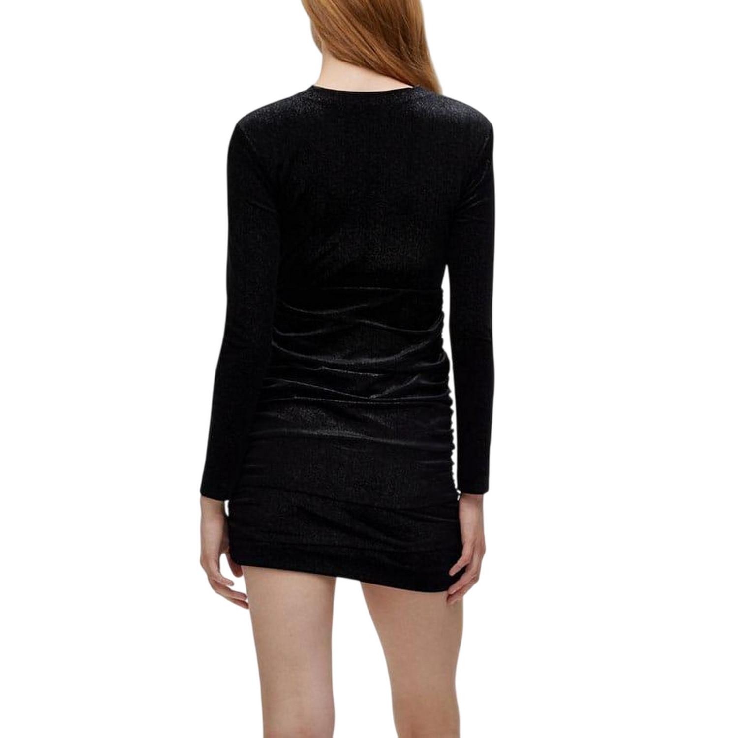 HUGO Nibyll Gerafftes Mini Kleid  