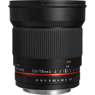 Samyang  Samyang 16 mm f / 2.0 ed comme UMC CS (Canon M) 