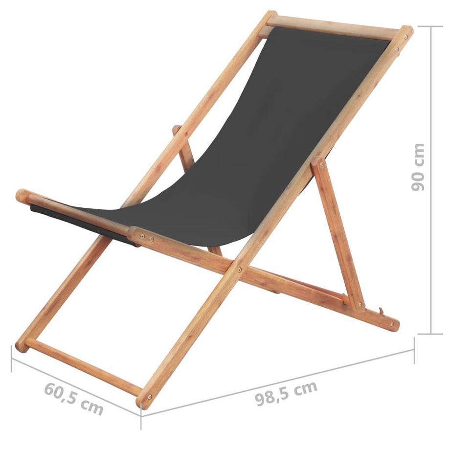 VidaXL Strandstuhl gewebe  
