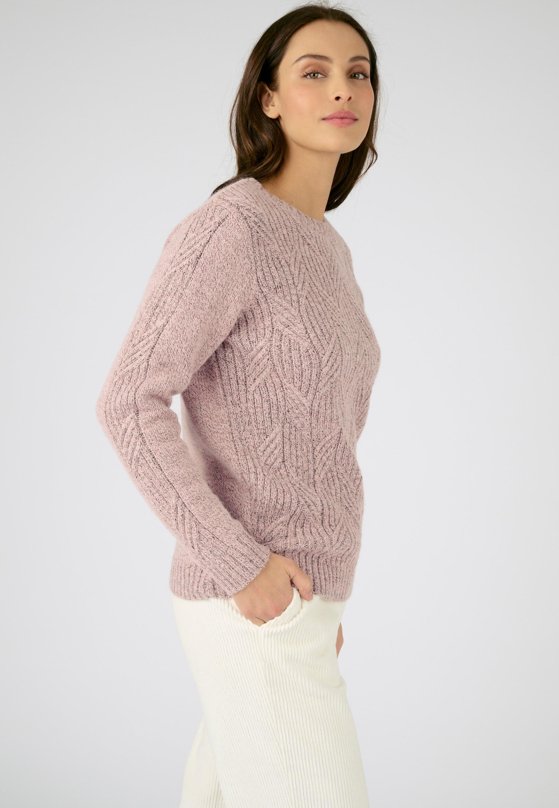 Damart  Pullover mit Rundhalsausschnitt aus meliertem Strick Thermolactyl 