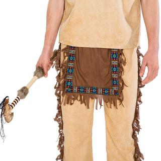 Tectake  Costume pour homme indien Faucon Noir 