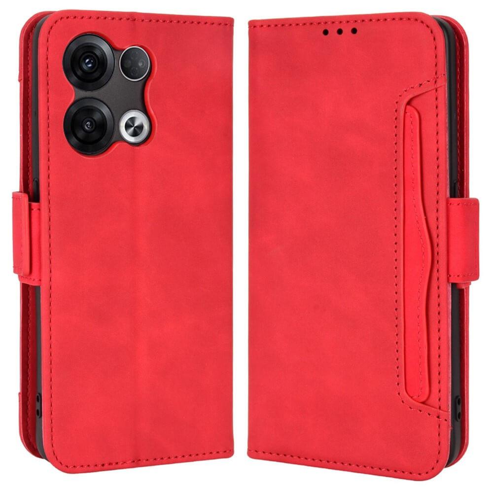 Cover-Discount  OPPO Reno8 Pro - Etui Mit Vielen Kartenfächer 