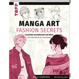 Manga Art Fashion Secrets Sharawna, Dalia Couverture rigide 