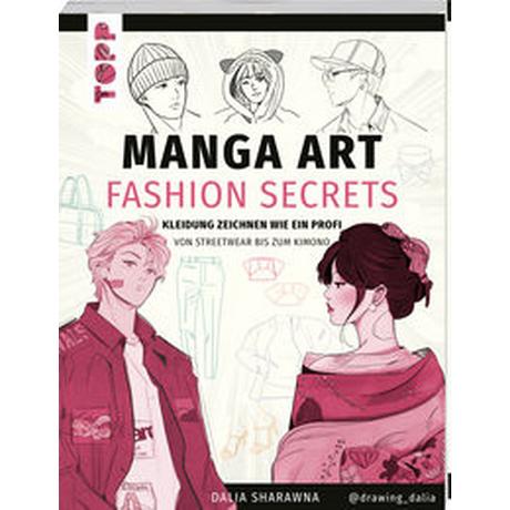 Manga Art Fashion Secrets Sharawna, Dalia Couverture rigide 