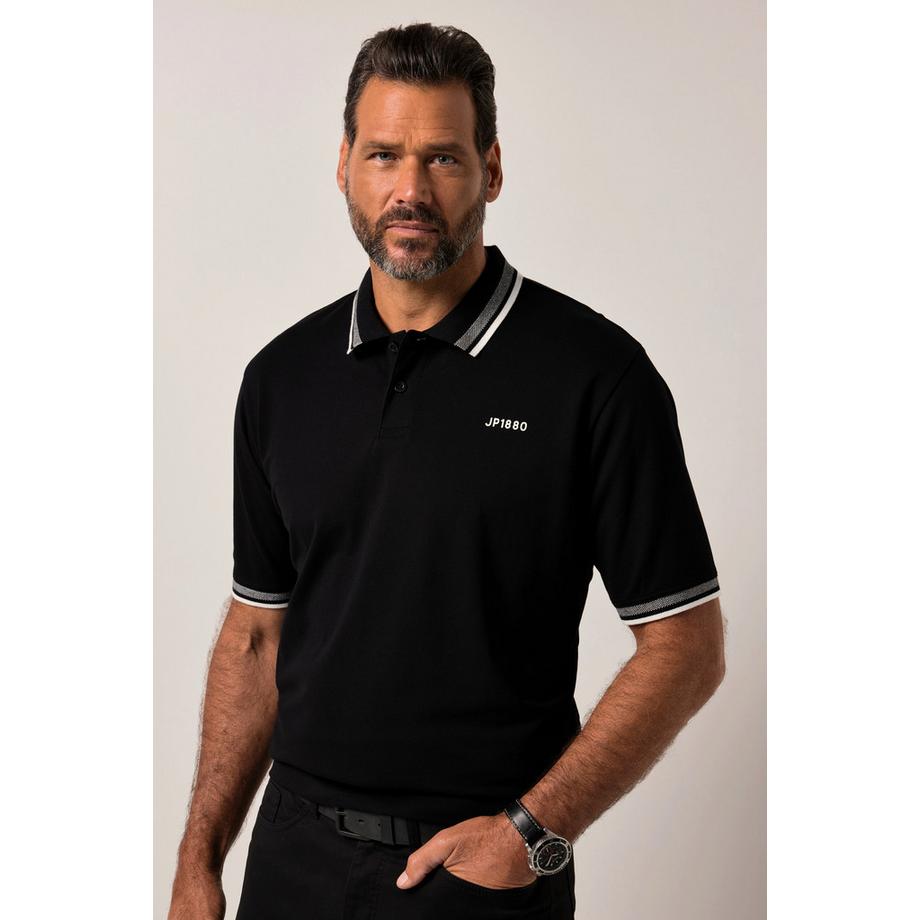JP1880 FLEXNAMIC Bauchfit Halbarm Poloshirt  