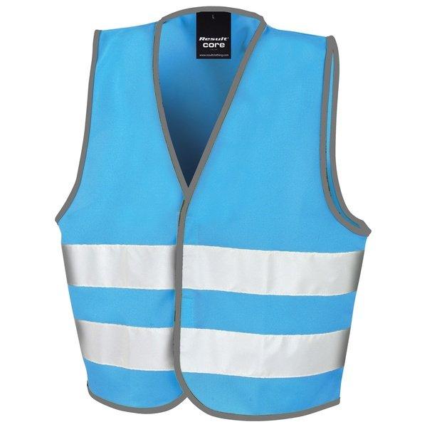 Image of Enhanced Hivis Weste Unisex Himmelblau S