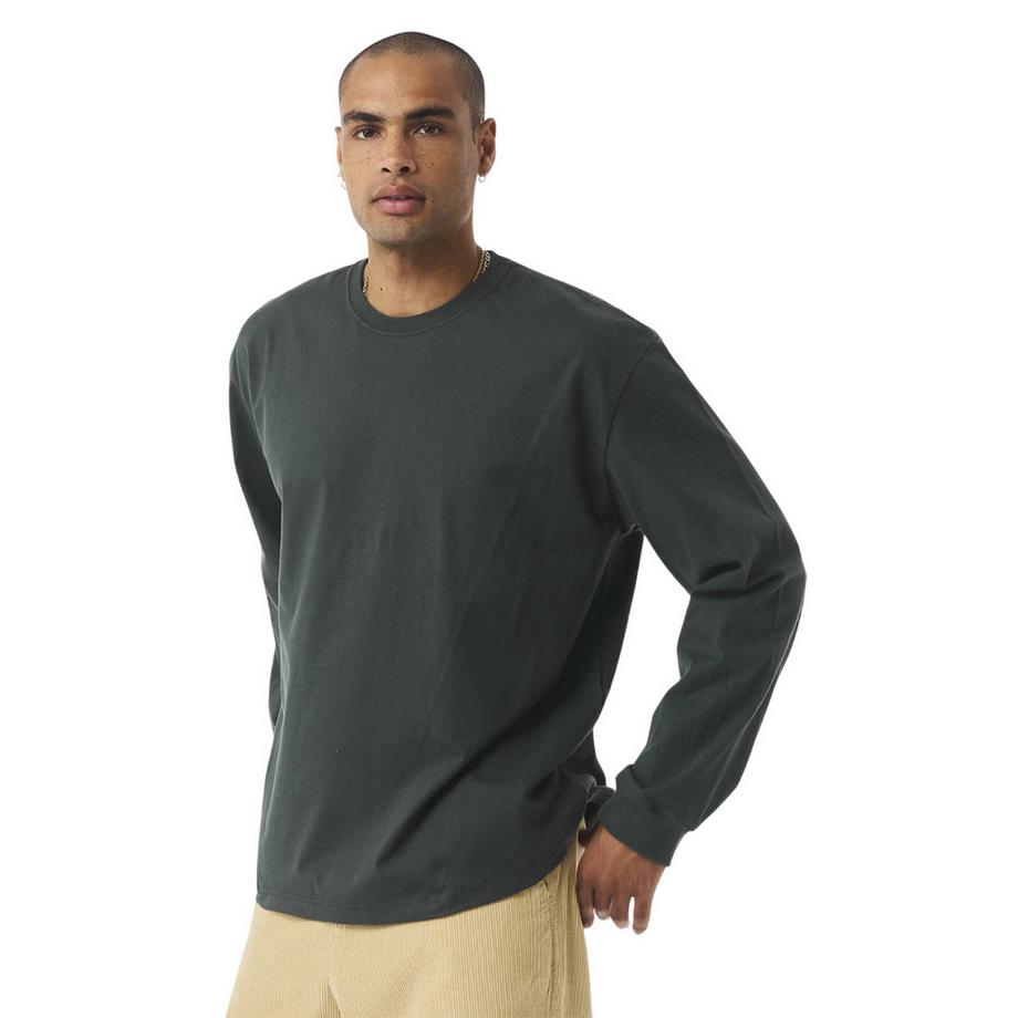 Bella + Canvas Langärmeliges T-Shirt mit lockerer Passform  