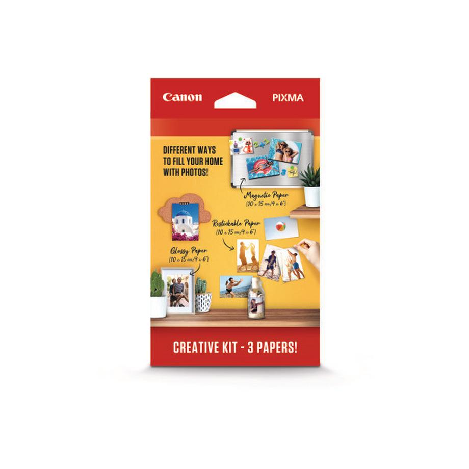 CANON PIXMA CreativeKit Mix-Set MG/RP/PP-201 Magn./Restick./Photo 3Sets