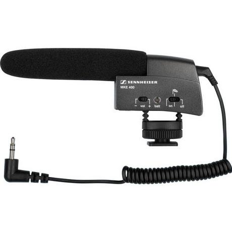 SENNHEISER  Sennheiser MKE 400 Kamera-Mount-Schrotflintenmikrofon 