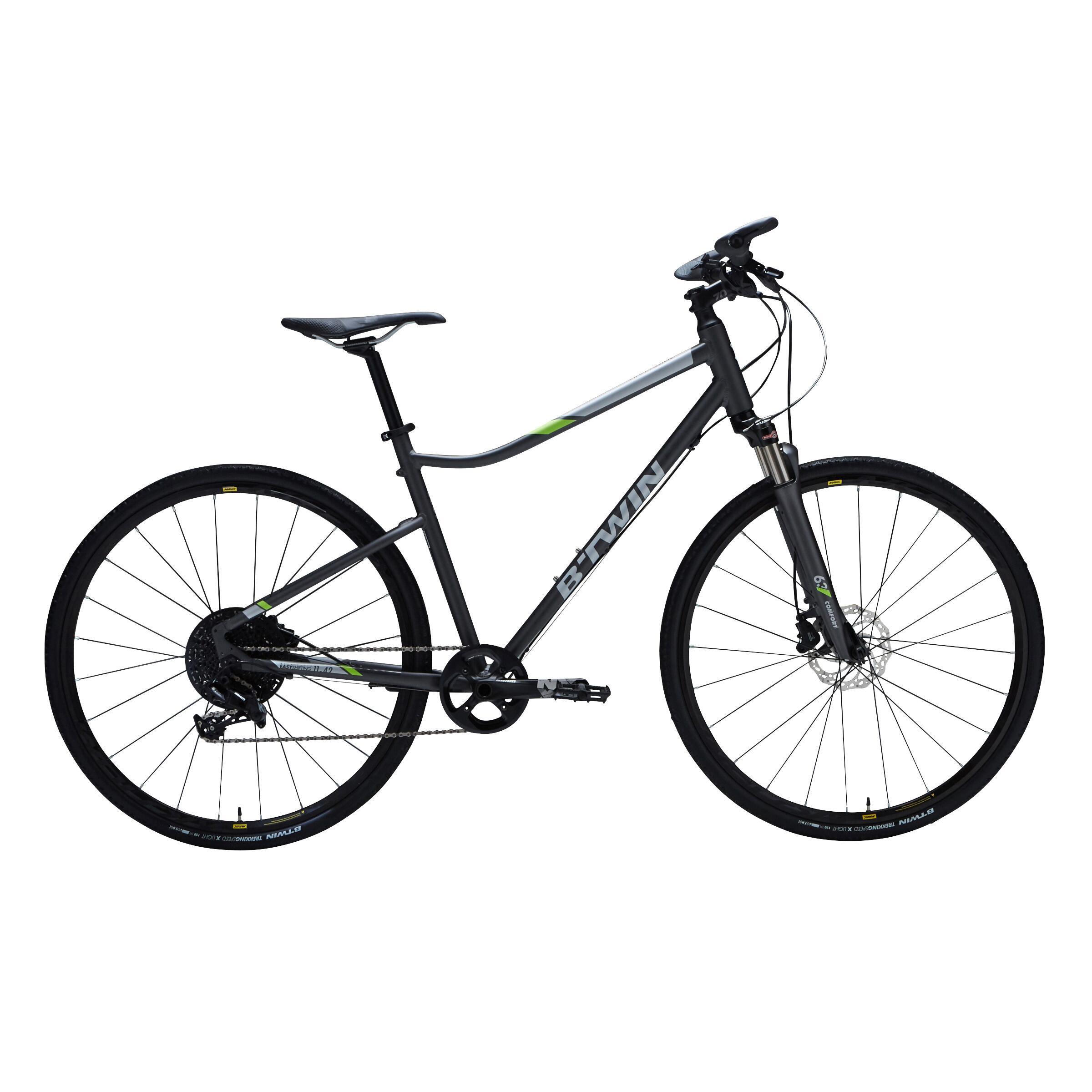 Image of Hybridbike - Riverside 920 Unisex Taubengrau S-155-164CM
