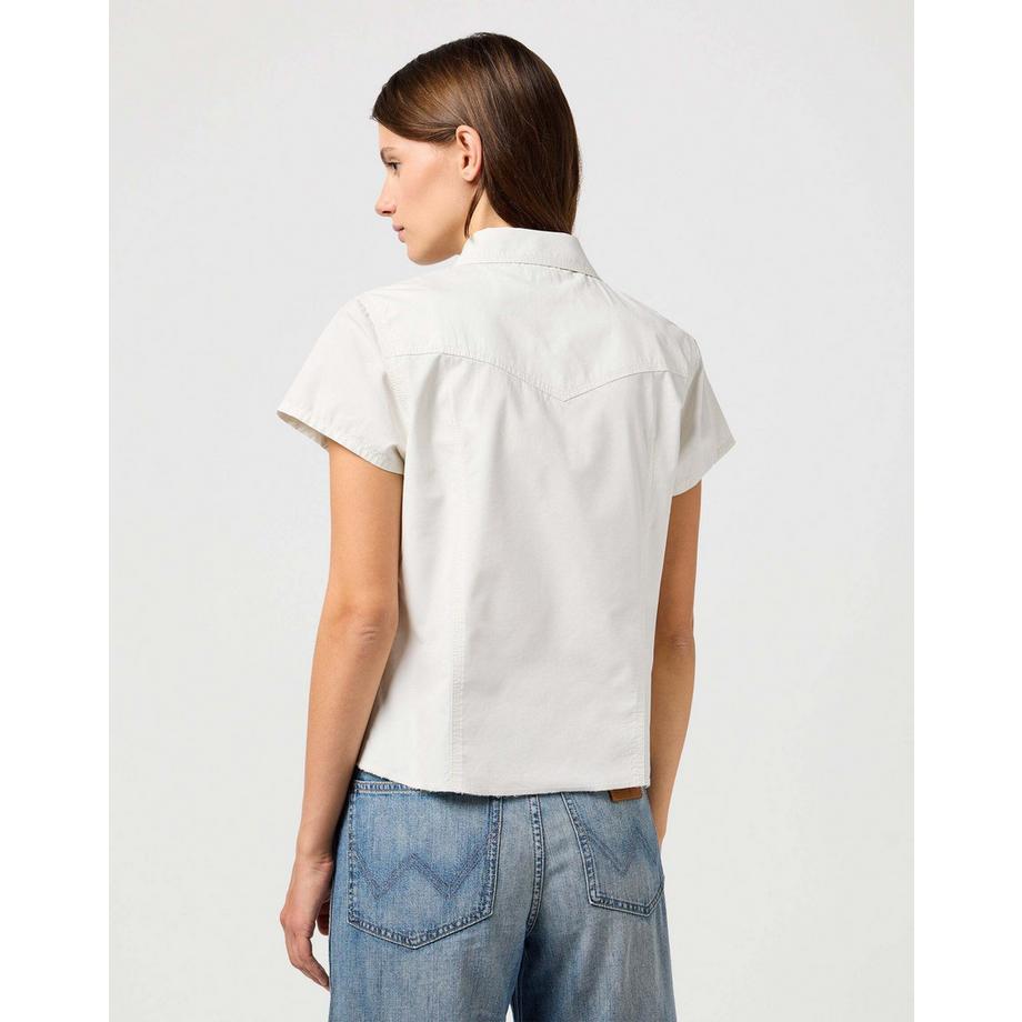 Wrangler Shrunken Kurzarmhemd  