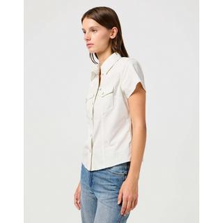 Wrangler Camicia Shrunken Maniche Corte  