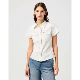 Wrangler Camicia Shrunken Maniche Corte  
