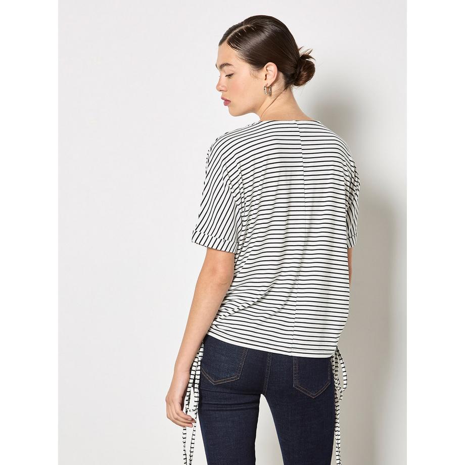 APRICOT T-shirt rayé en jersey  