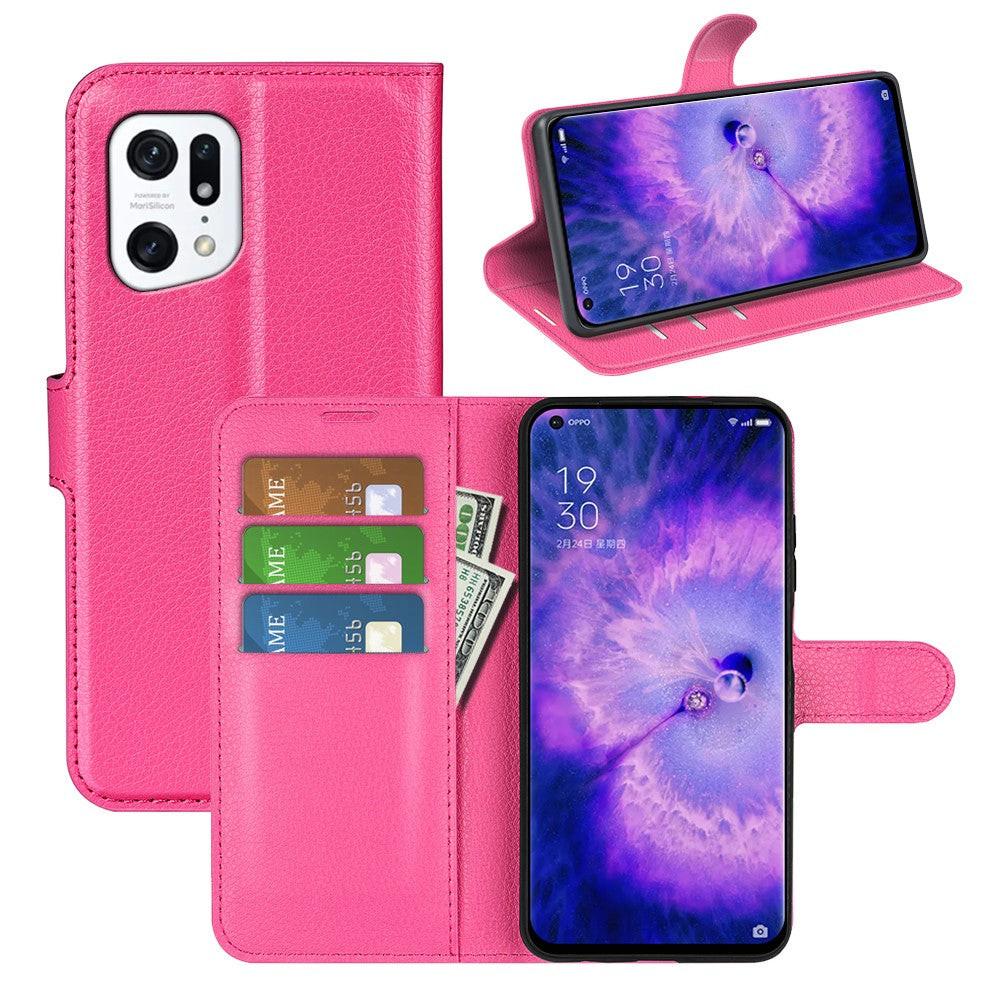 Cover-Discount  OPPO Find X5 - Leder Etui Hülle 