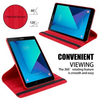 Cadorabo  Housse pour tablette compatible avec Samsung Galaxy Tab S3 (9.7 Zoll) - Coque de protection SANS Auto Wake Up avec fonction de support et fermeture par bande élastique 