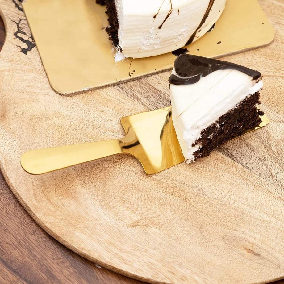 Northio  Pelle à gâteau dorée - acier inoxydable 