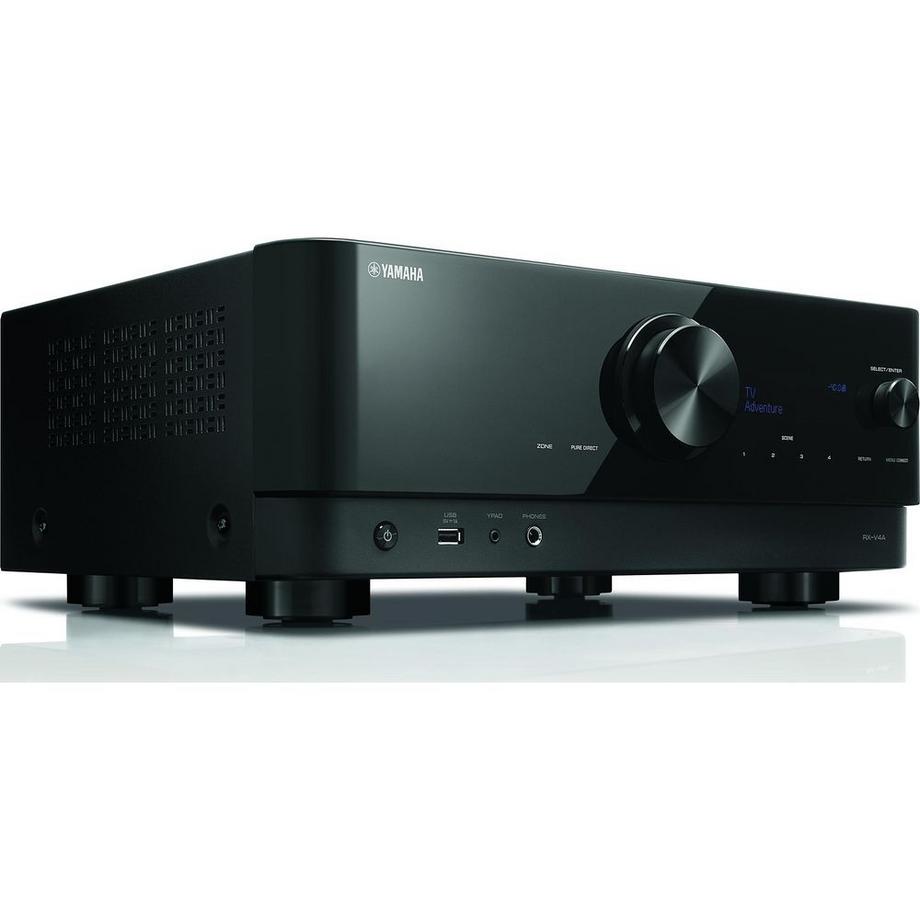 YAMAHA  AV-Receiver RX-V4A (Schwarz, 5.2 Kanal) 