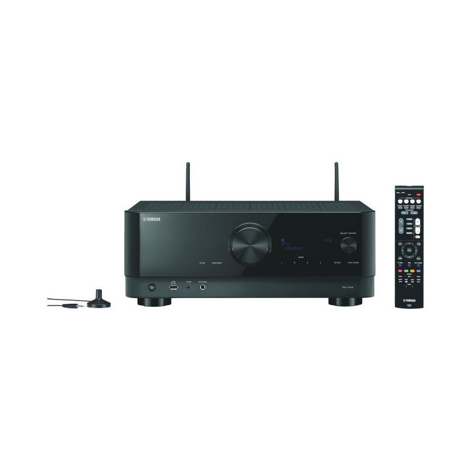 YAMAHA  AV-Receiver RX-V4A (Schwarz, 5.2 Kanal) 