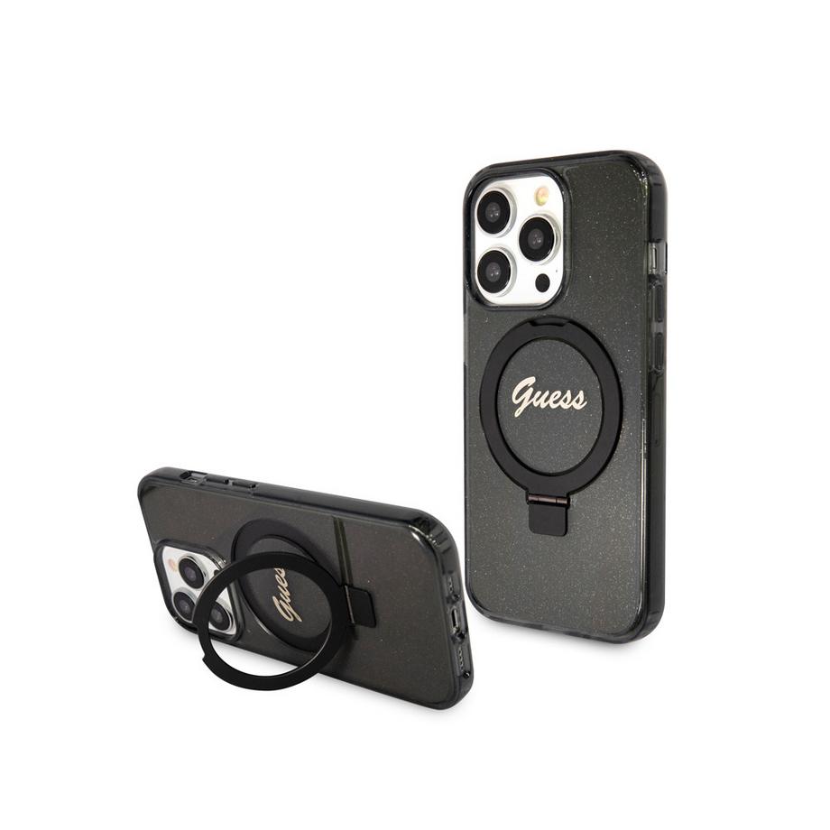 GUESS  Cover MagSafe iPhone 15 Pro Max Ring 