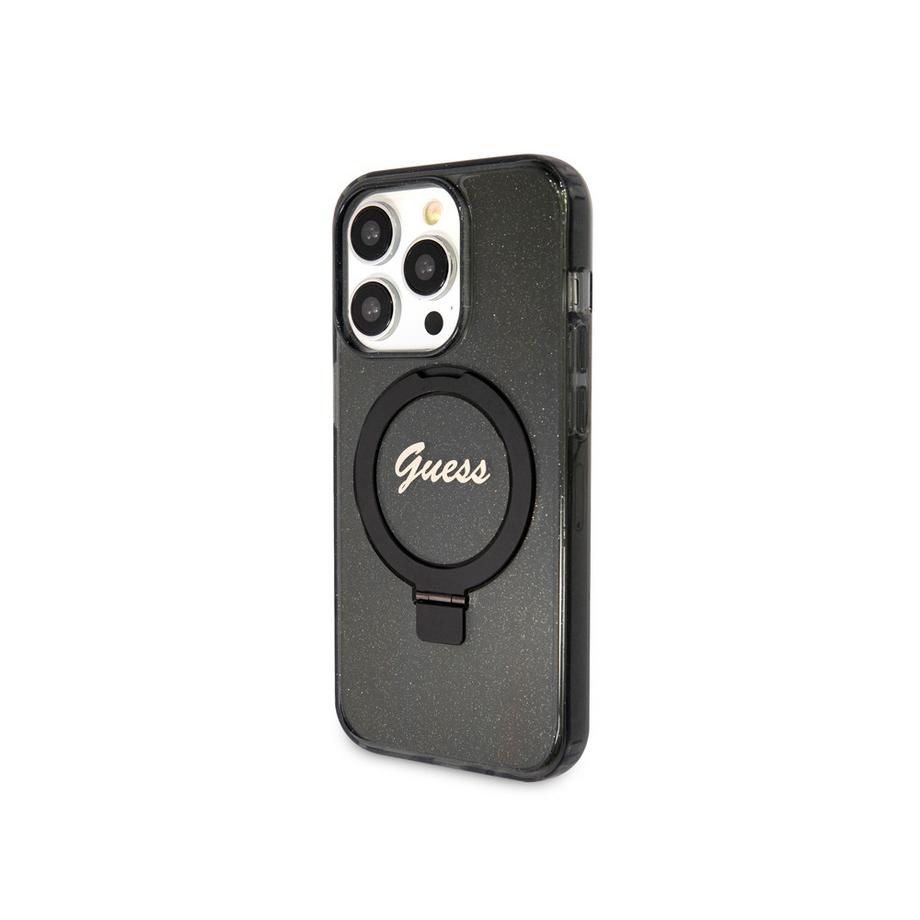 GUESS  Cover MagSafe iPhone 15 Pro Max Ring 