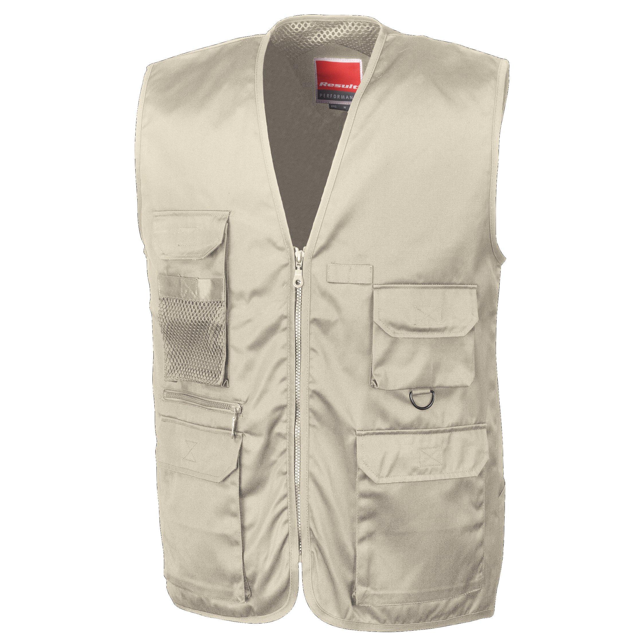 Image of Safari Weste Herren Camel M