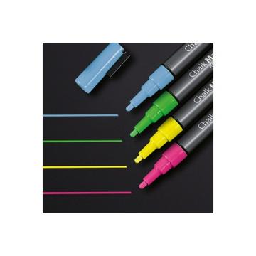 SIGEL Kreidemarker 1-2mm 4 Farben 4 Stück
