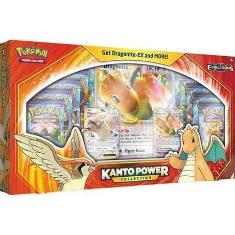 Pokémon  Kanto Power Collection Box Dragonite EX & Pidgeot EX - EN 