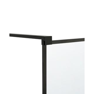 Beliani Parete doccia en Vetro temperato Industriale WASPAM II  