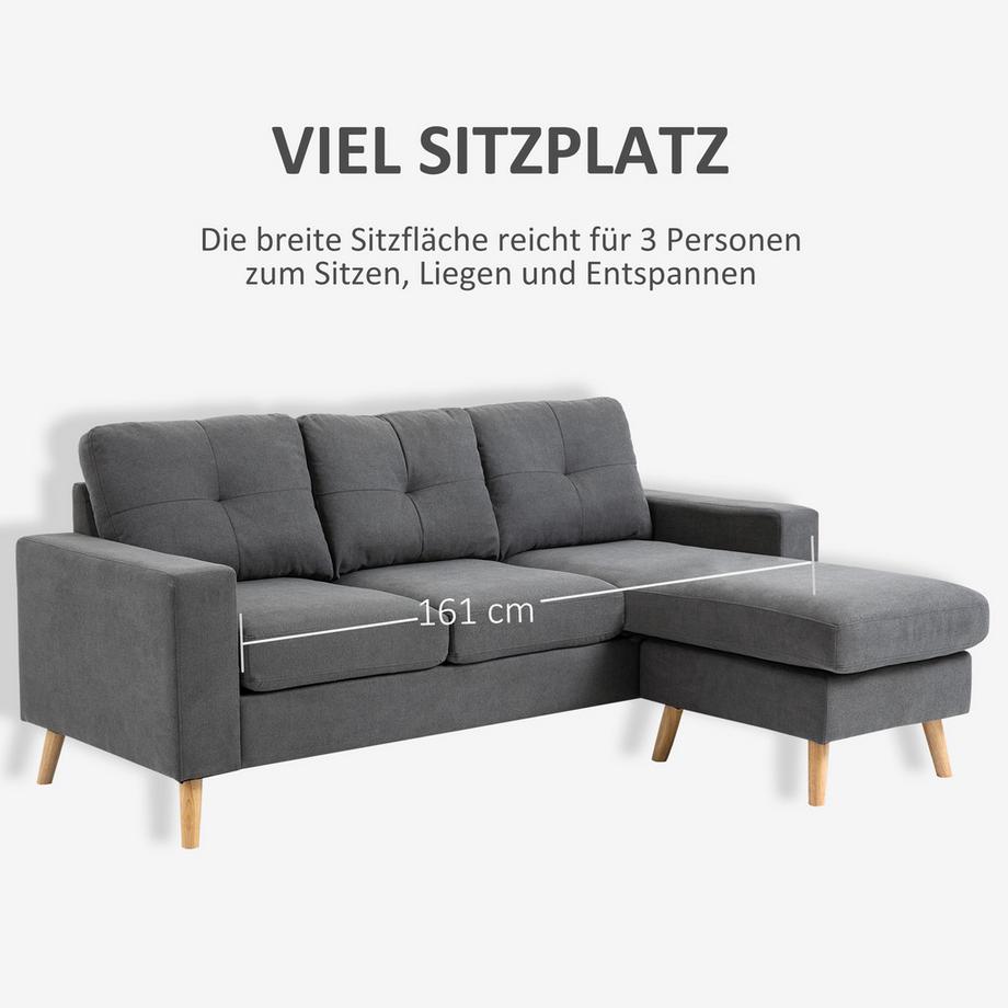 HOMCOM Ecksofa  