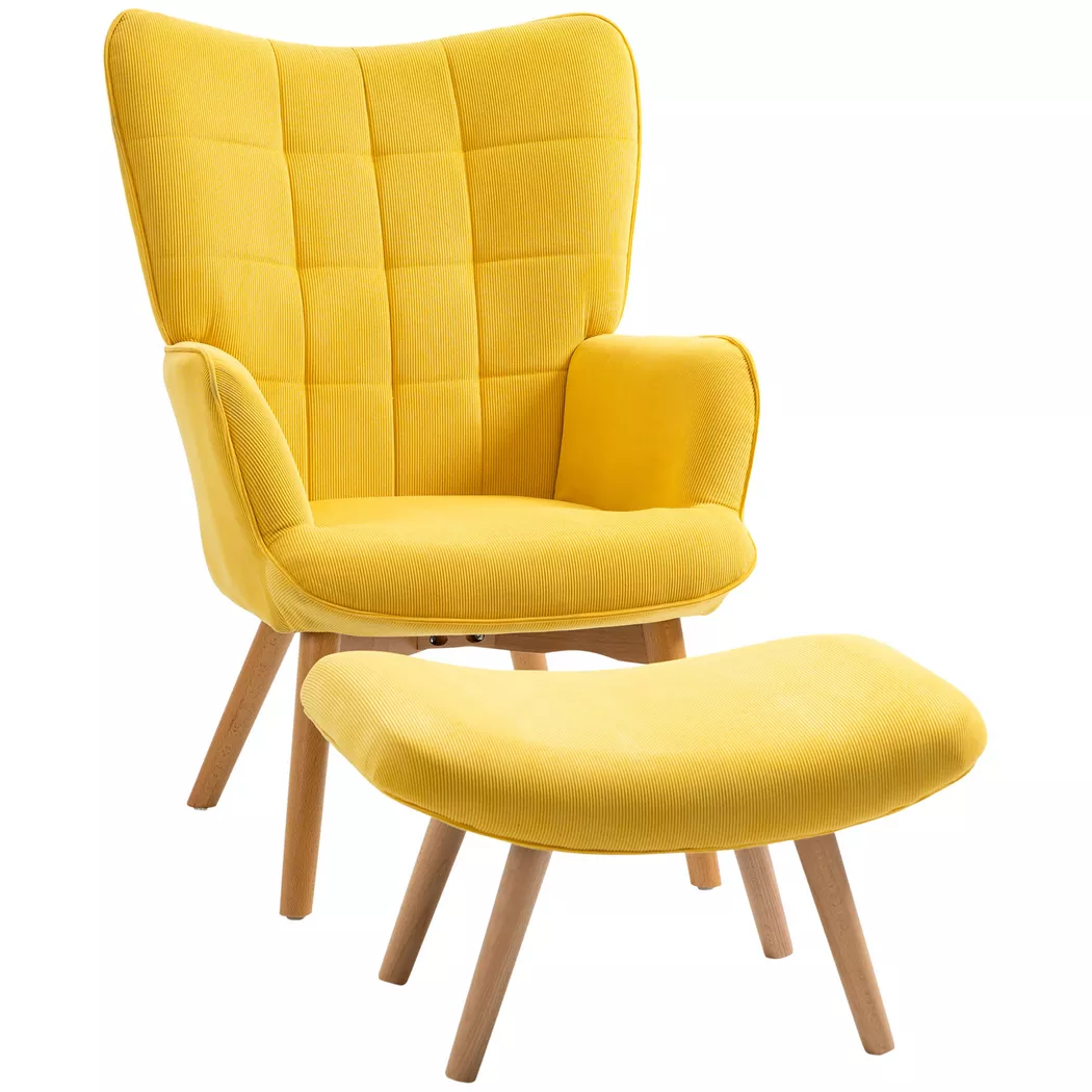HOMCOM - Fauteuil à oreilles, One Size