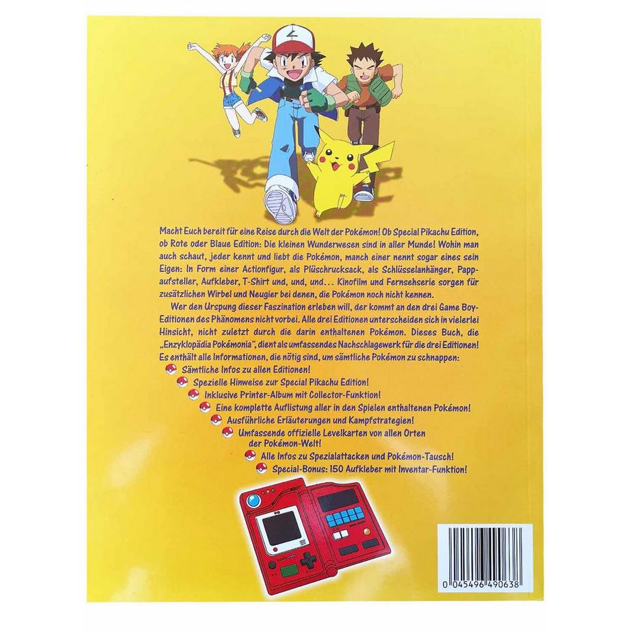 Pokémon  Gelbe, Rote und Blaue Edition - Der offizielle GAME BOY Spieleberater - NEU 