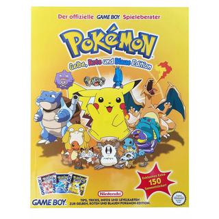 Pokémon  Gelbe, Rote und Blaue Edition - Der offizielle GAME BOY Spieleberater - NEU 