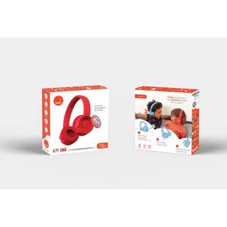 Kekz  Kekz 1075999 cuffia e auricolare Wireless A Padiglione Musica e Chiamate Rosso 
