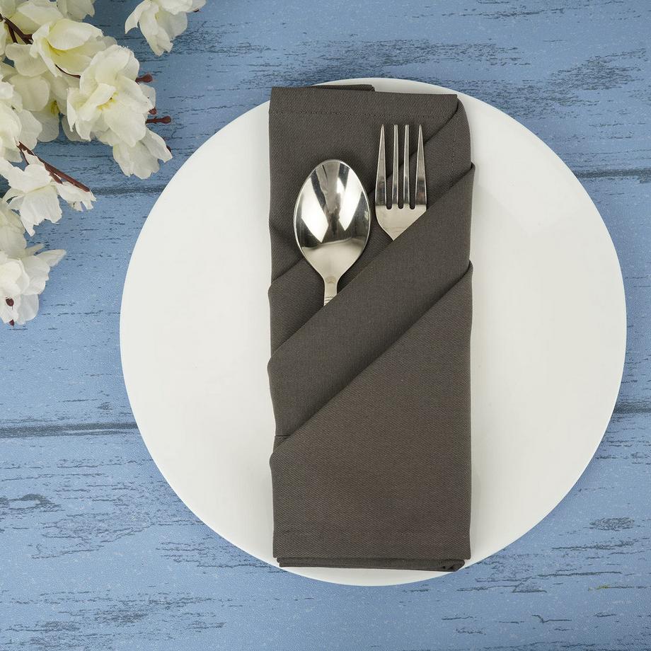 Alopini Paquet de 12 serviettes de table surdimensionnées  