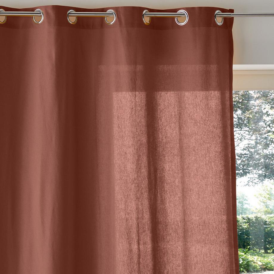 La Redoute Intérieurs  Rideau coton finition oeillets 