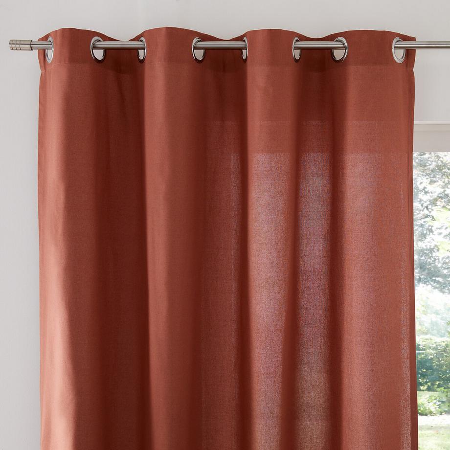 La Redoute Intérieurs  Rideau coton finition oeillets 