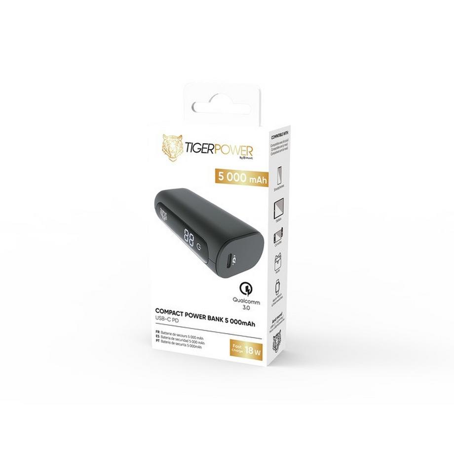 Tiger  Powerbank 5000mAh Quick Charge 