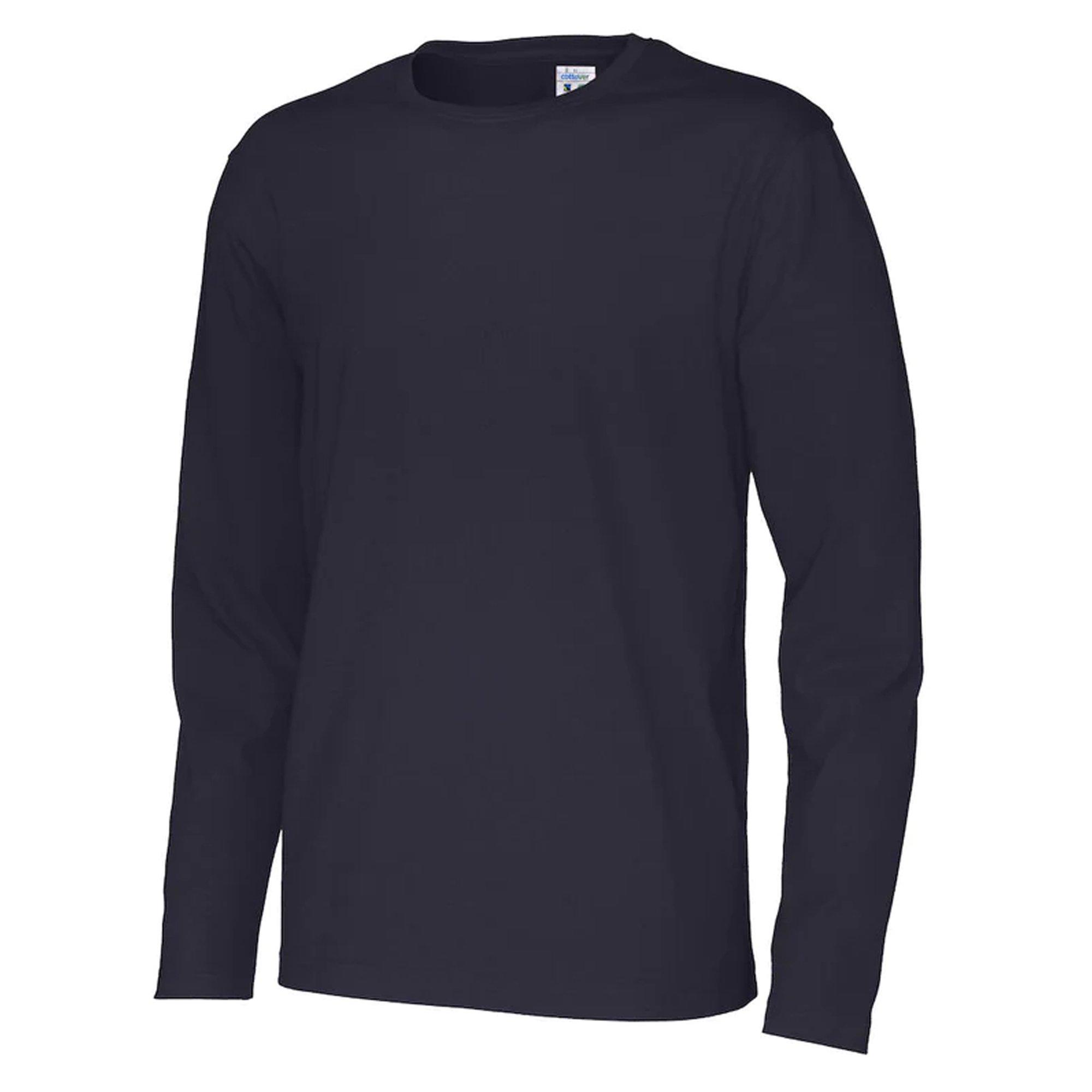 Image of Tshirt Langärmlig Herren Marine M