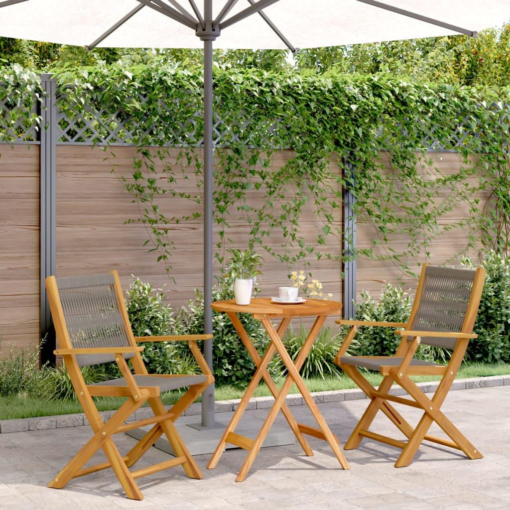 VidaXL Bistro set akazienholz  