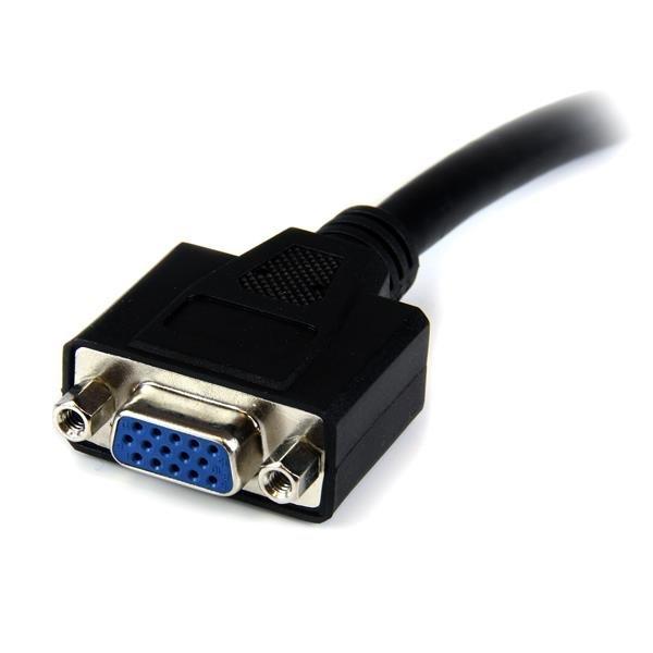 STARTECH.COM  StarTech.com Câble adaptateur DVI vers VGA de 20cm - Convertisseur DVI-I vers HD15 - M/F 