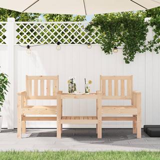 VidaXL Banc de jardin bois de pin  