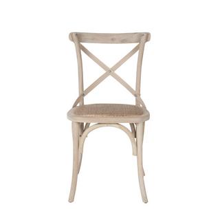 Calicosy Lotto di 2 sedie in legno massiccio e paglia di Vienna L61 cm - BISTROT  