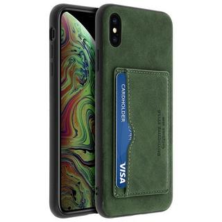 Avizar  Coque porte carte Rétro iPhone XS Max 